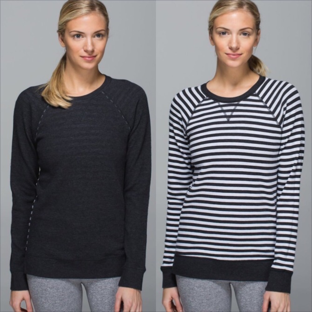 Lululemon Reversible Open Your Heart Long Sleeve